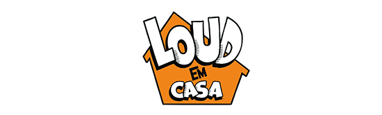 Loud Em Casa Logo