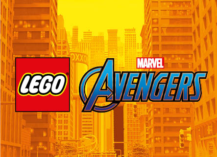 LEGO® Marvel Avengers Logo Fundo