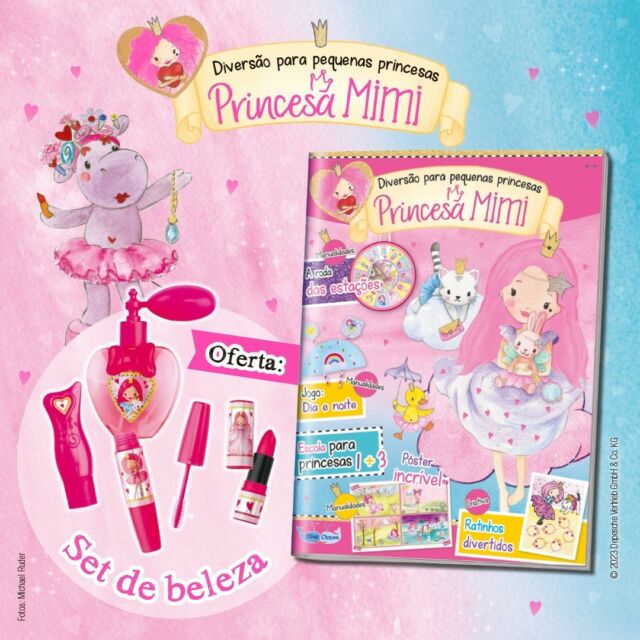 Queres viajar numa nova aventura com a Princesa Mimi? Corre já para as bancas! Chegou uma nova edição desta revista com desafios e manualidades incríveis! 

#Mimi #PrincesaMimi #Princesa #Revista #Magazine #BlueOceanEntertainment #BlueOceanPortugal